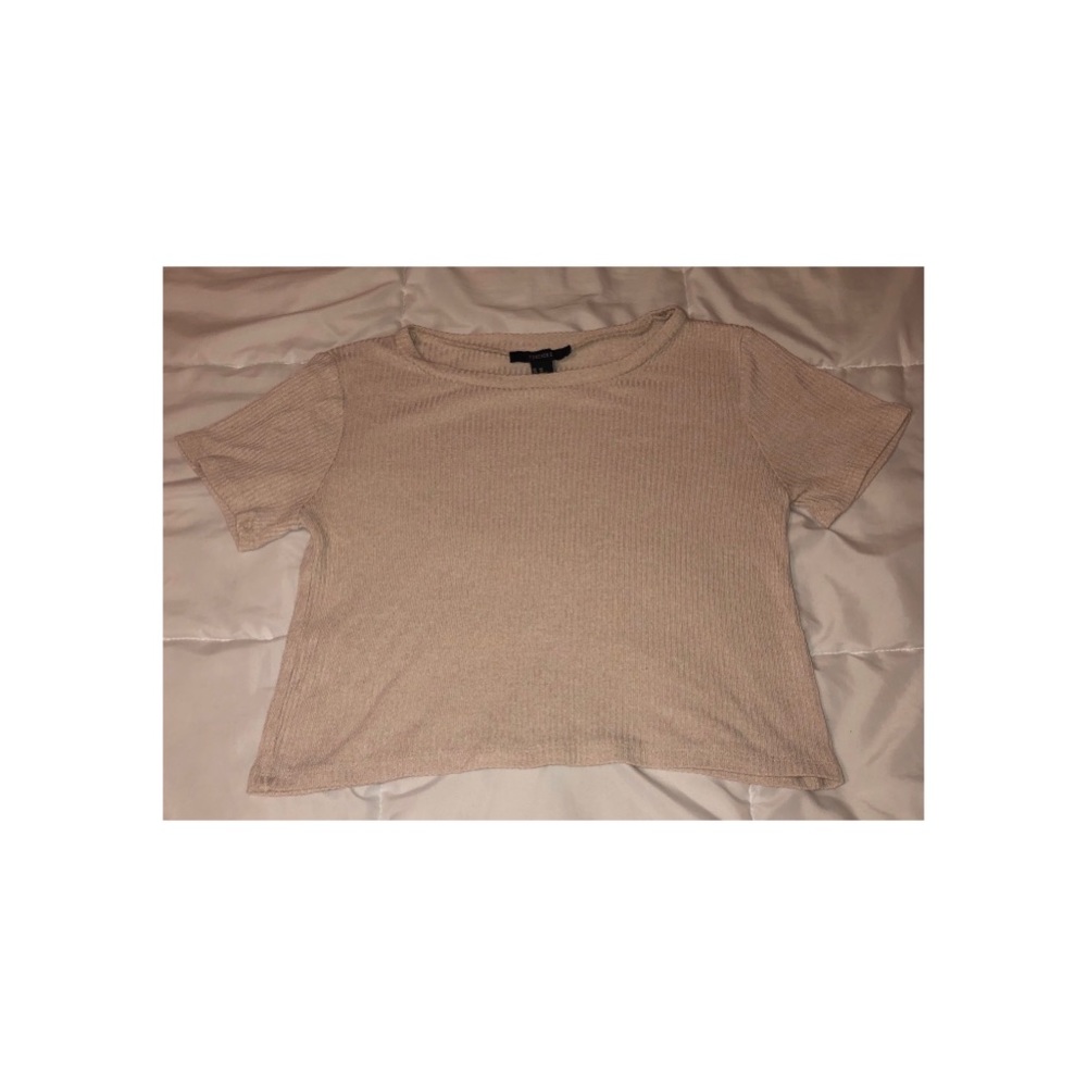 Forever 21 Ribbed Crop Top